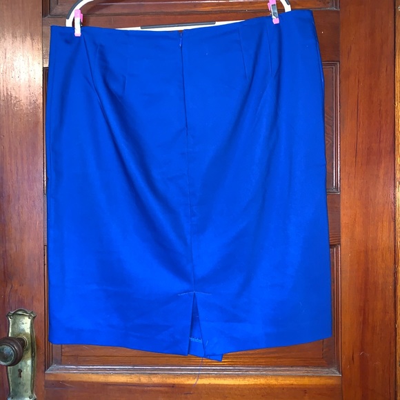 Lane Bryant Blue Skirt Sz 20 - Picture 2 of 4